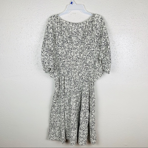 NWT Loft Tiered Print Dress Small - Picture 4 of 8